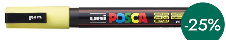 Rotulador Posca PC-3M 0,9-1,3mm amarillo sol