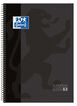 Notebook Oxford EuropeanBook 1 A4 80 fulls 5x5 negre