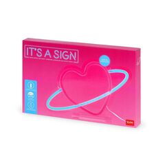 Llum led neó Legami Planet Heart