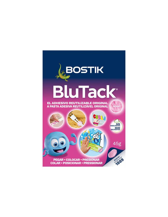 Blu-Tack Rosa Solidario