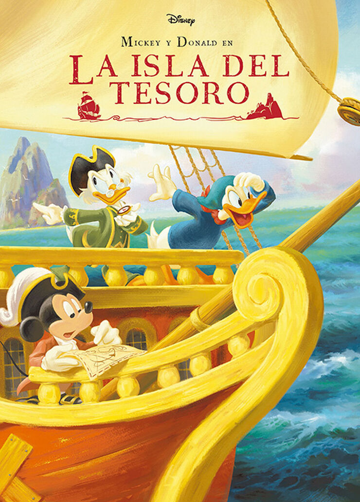 Mickey y Donald en La Isla del Tesoro