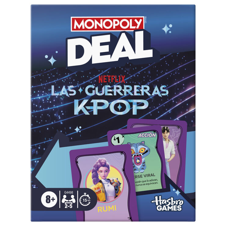Monopoly Deal K-Pop Demon Hunters