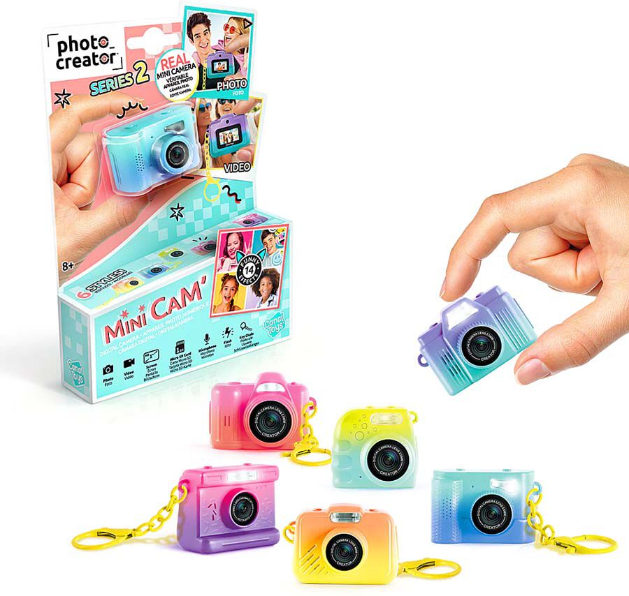 Mini c&aacute;mara digital bicolor - surtido