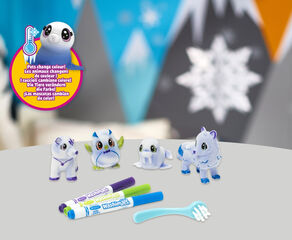 Washimals Polar Set 4 Mascotes Ártic