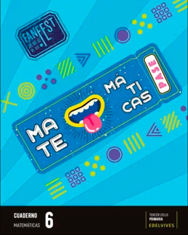 Proyecto: FanFest. Matem&aacute;ticas 6 - Cuaderno