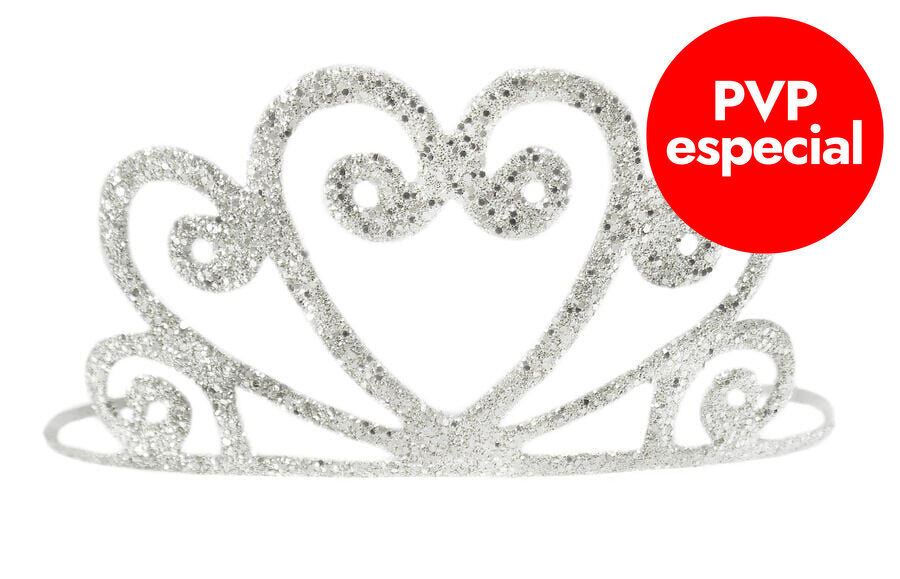 Tiara Princesa plata