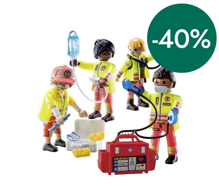 Playmobil City Life Equipo de Rescate 71244