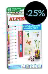 Pintura cristal Alpino Crea+ 12 colores