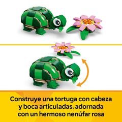 LEGO® LEGO Creator Tortuga amb Flor de Nenúfar 31377