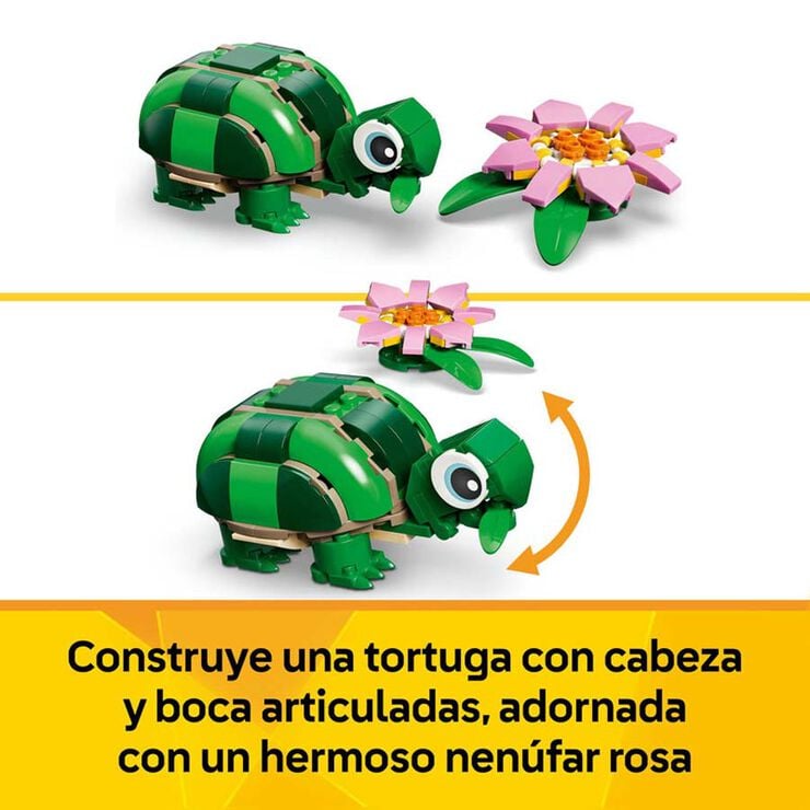 LEGO® LEGO Creator Tortuga amb Flor de Nenúfar 31377