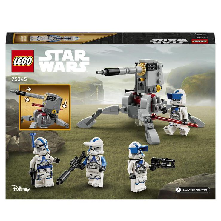 LEGO® Star Wars TM Pack de Combat: Soldats Clon de la 501 75345