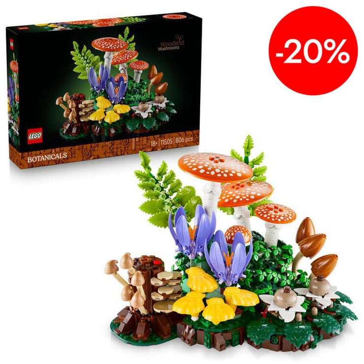 LEGO&reg; Botanicals Setas del Bosque 11505