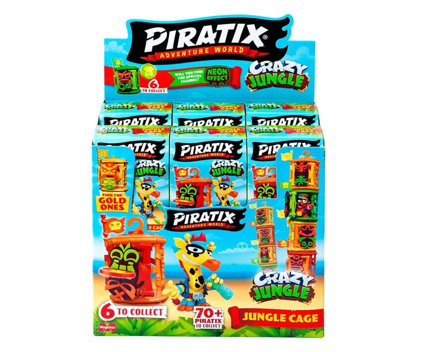 Piratix Crazy Jungle Cage - Assortit