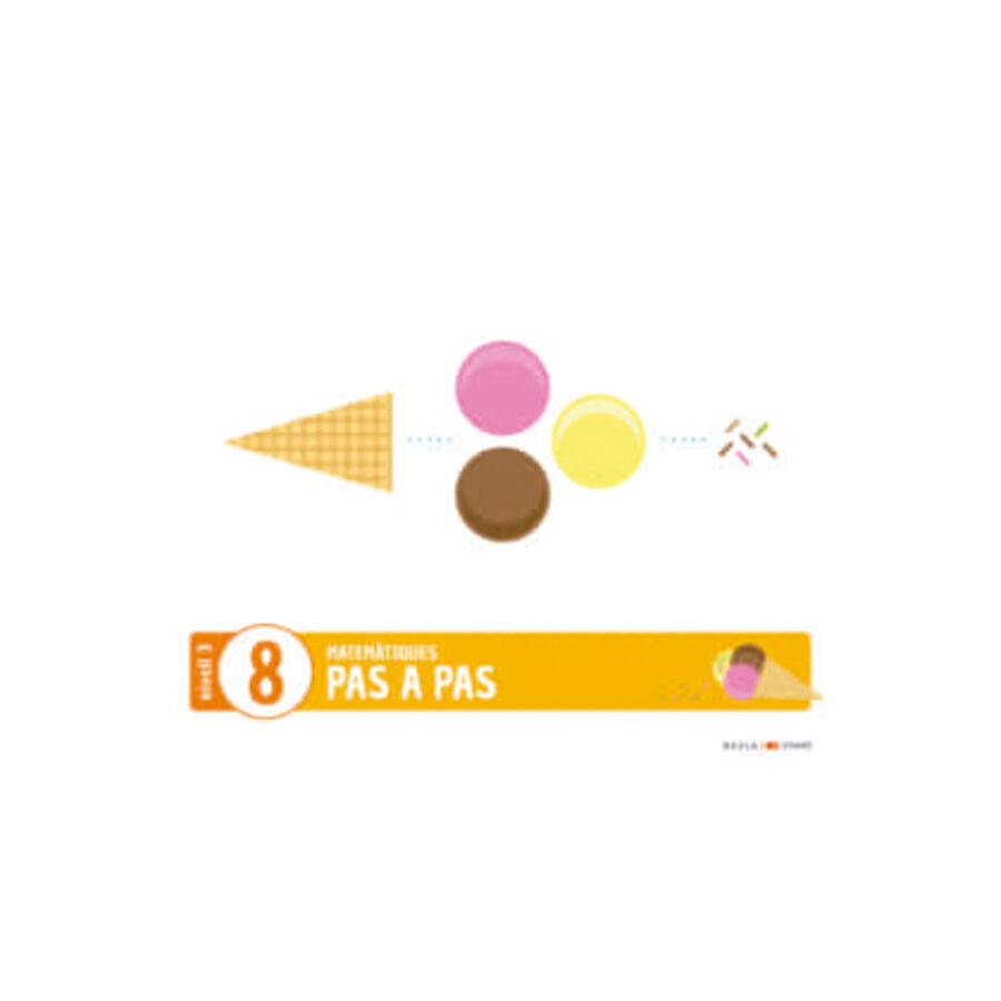 Matem&agrave;tiques Pas a pas Quadern 8 nivell 3