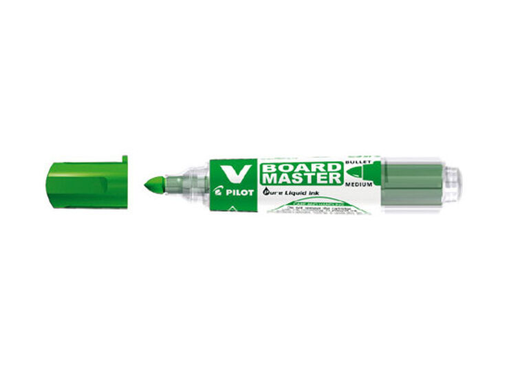 Rotuladores pizarra Pilot Board Master verde 10u