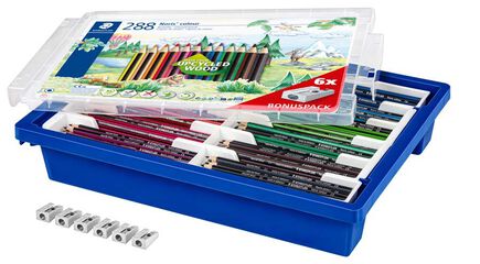 Llapis de colors Staedtler Noris Colour 288u Pack escolar