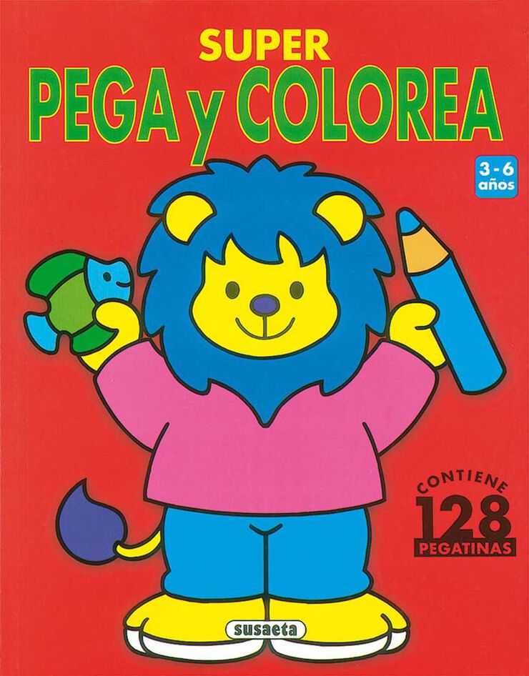 Super Pega y colorea