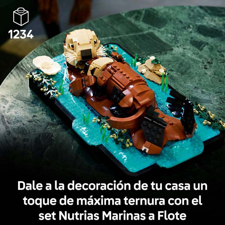LEGO&reg; Ideas Nutries marines a flotaci&oacute; 21366