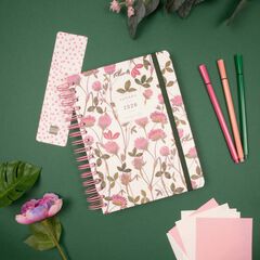 Agenda Finocam Moniquilla E10 1dia/pàg cas 2026 Rosella