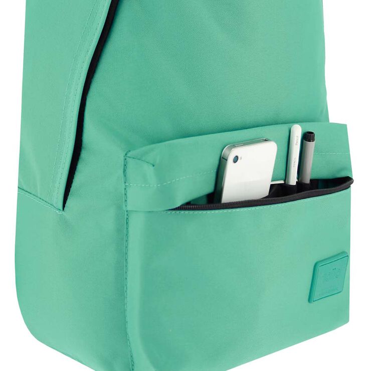 Mochila + Estuche Totto Kalex verde/gris