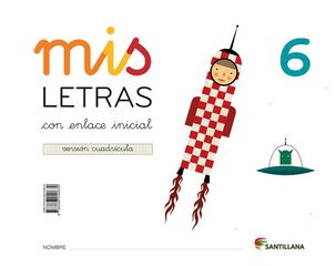 Mis Letras 6 Cuadrícula Pack Infantil 5 años