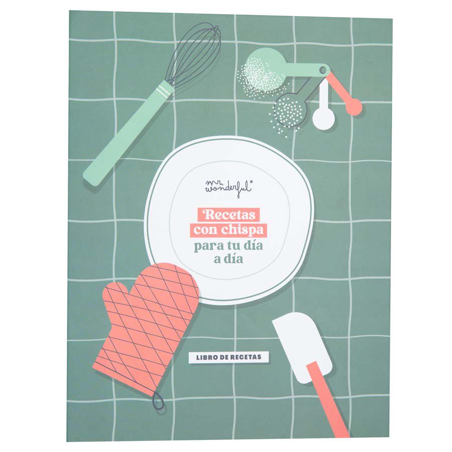 Libro Recetas Mr.Wonderful Recetas con chispa