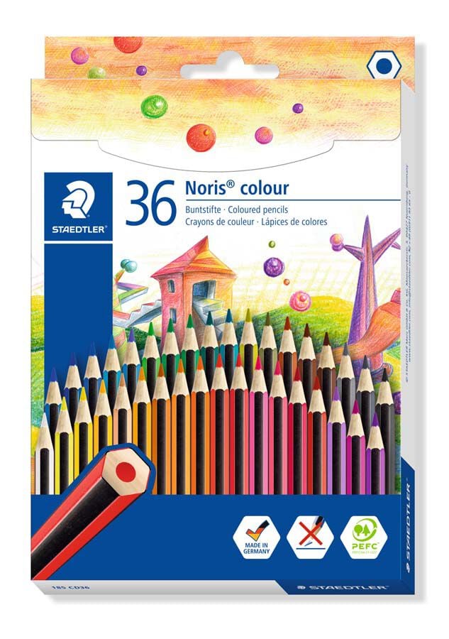 Llapis de colors Staedtler Noris Colour 36 colors