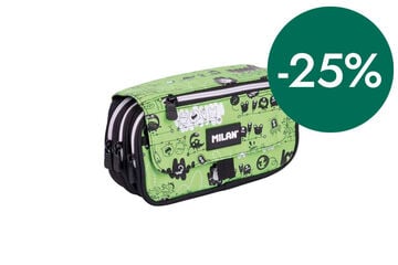 Estuche 4 cremalleras Milan Especial Tandem2