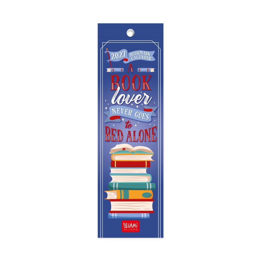 Calendario Legami Sobremesa Marca P&aacute;ginas Booklovers Multiling&uuml;e 2027