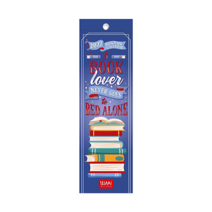 Calendario Legami Sobremesa Marca P&aacute;ginas Booklovers Multiling&uuml;e 2027