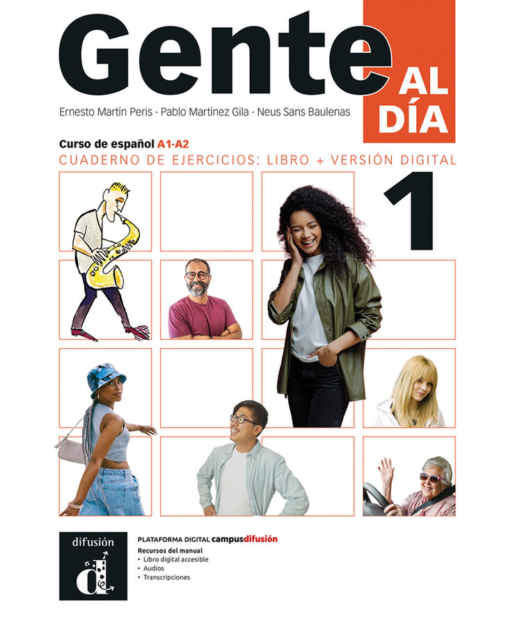 Gente al d&iacute;a 1. Libro de trabajo