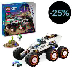 LEGO® City Róver Explorador Espacial y Vida Extraterrestre 60431