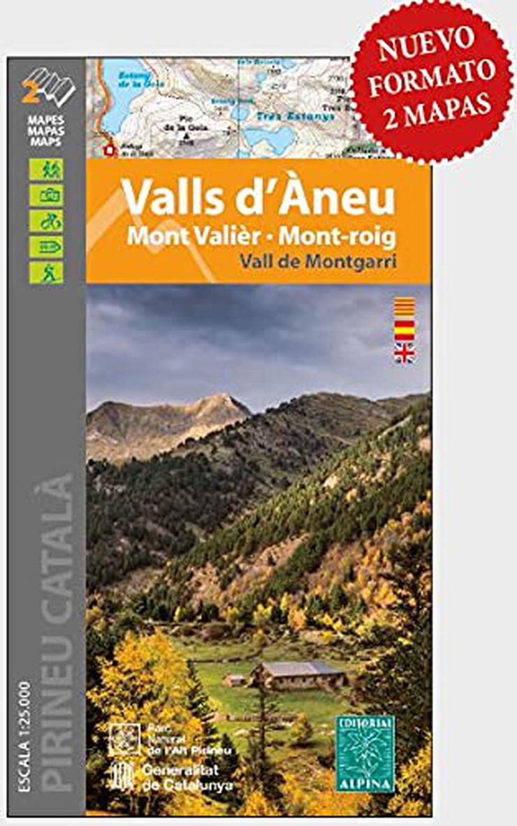 Valls d’Àneu 1:25.000