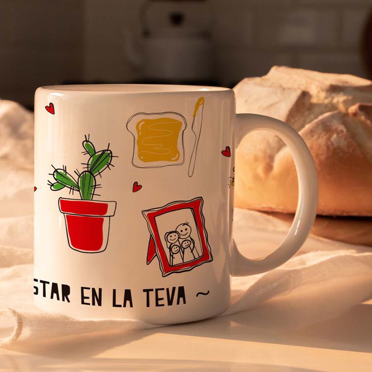 HappyMots Tazas Originales Para Regalar Hechas en Cerámica Calidad, Tazas  Desayuno