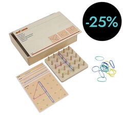 Geo Board 5x5 con plantillas