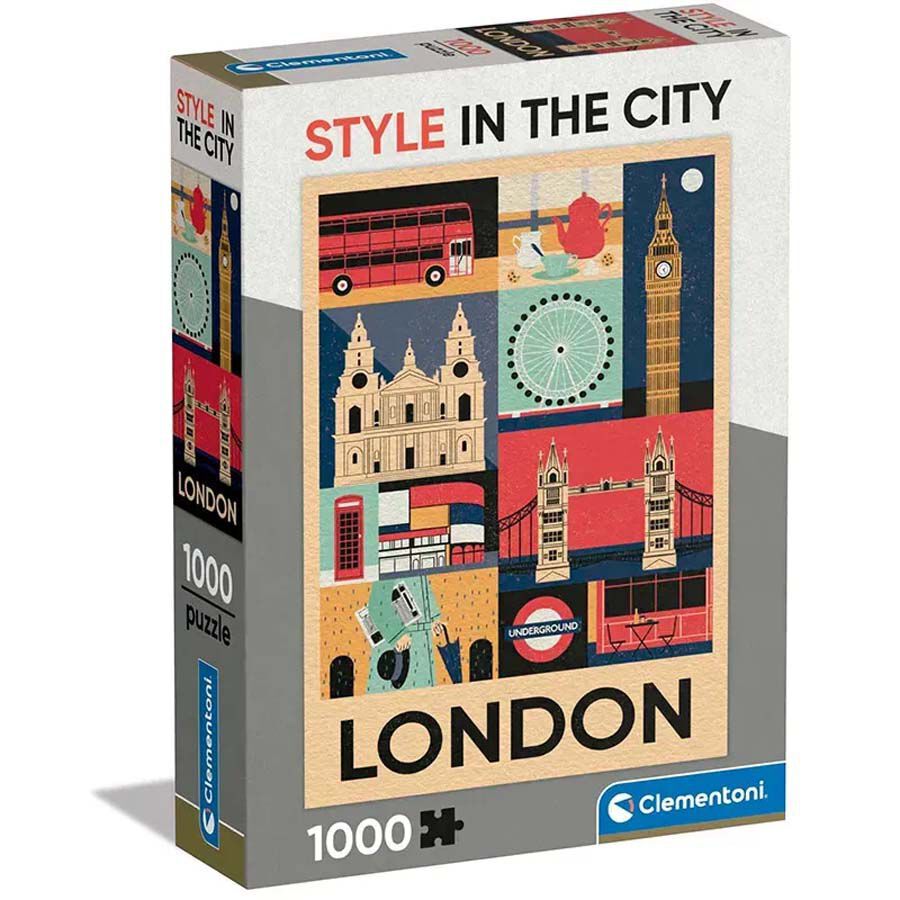Puzzle 1000 piezas Style In The City Londres