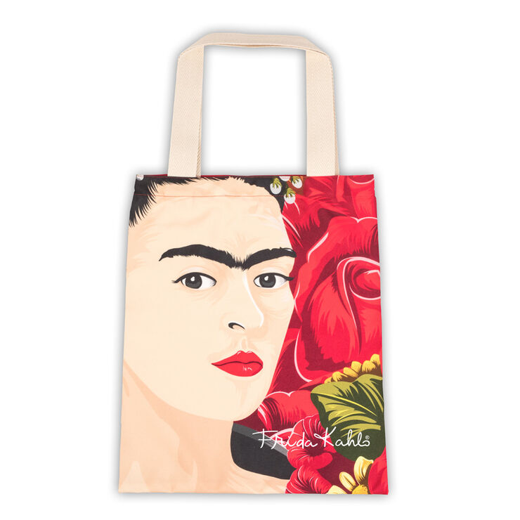 Bolsa Dignidart Shopping Frida Kahlo Rojo