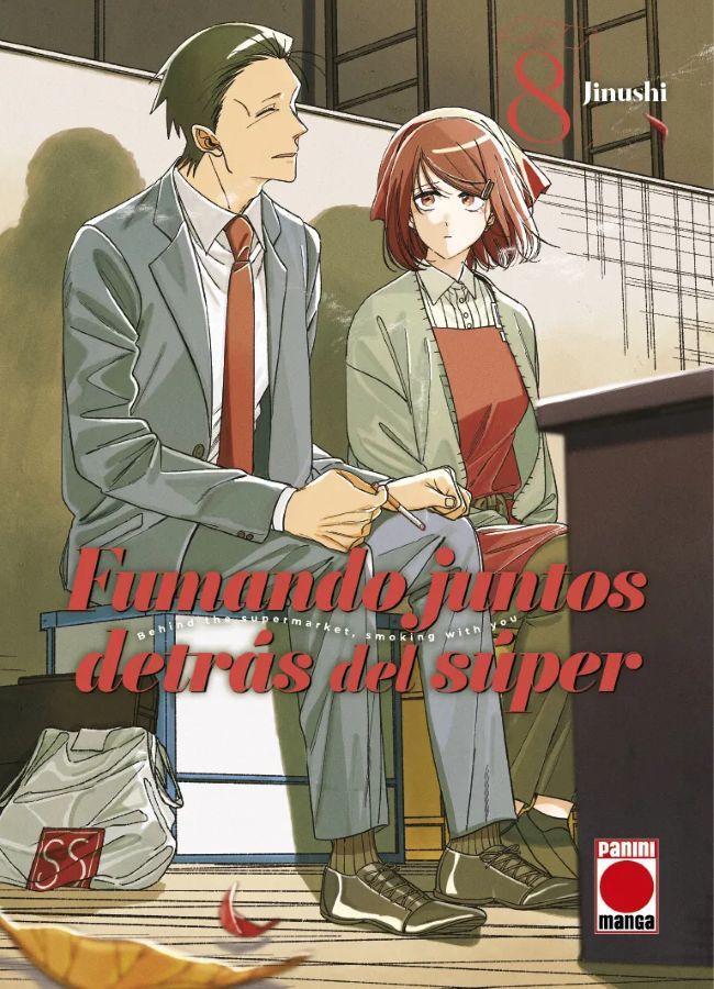 Fumando juntos detr&aacute;s del s&uacute;per 8