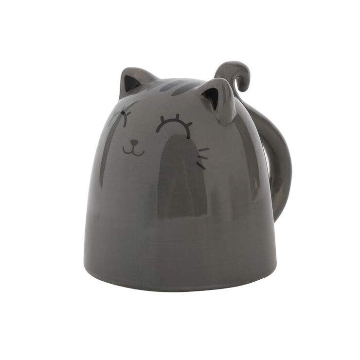 Taza de Cerámica Up&Down iTotal Grey Cat