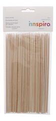 Palos pincho de madera Innspiro natural 50u