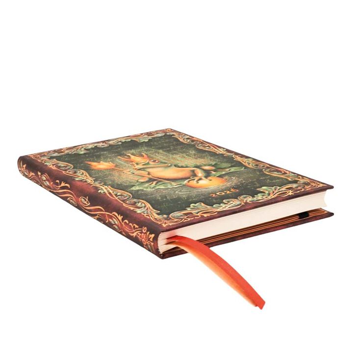 Agenda Paperblanks Grimm, El Príncipe Rana Midi apaïsada setm/vista cas 2026