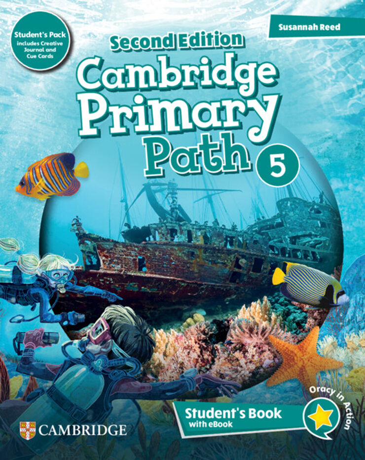 Cambridge Primary Path Level 5 Student's  Book with My Creative Journal, Cue Card