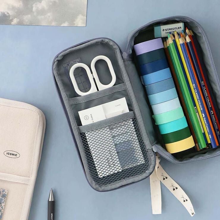 Estuche Iconic azul