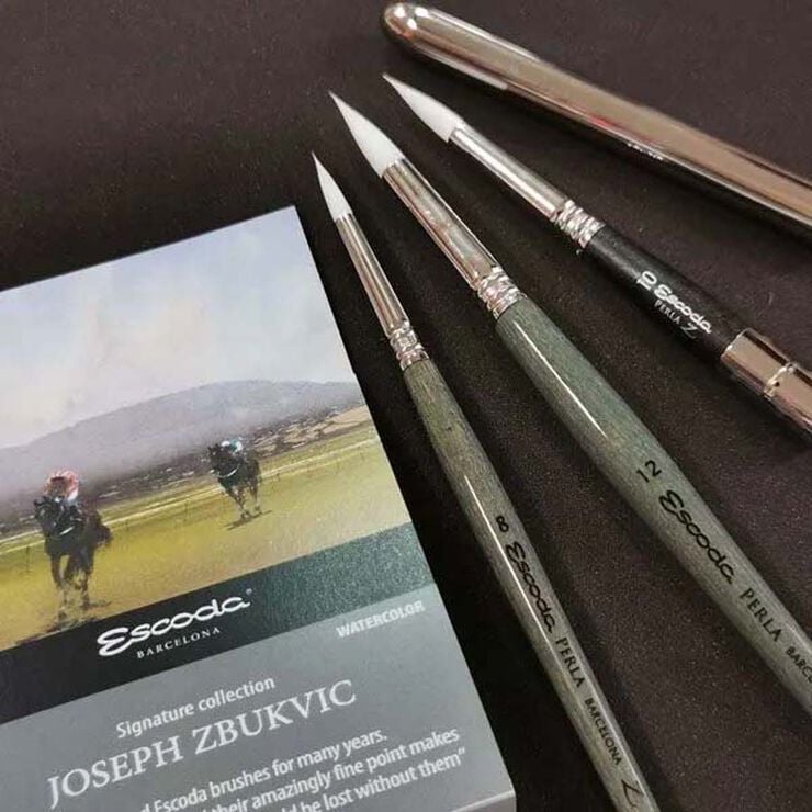 Set Pinceles Acuarela Joseph Zbukvic