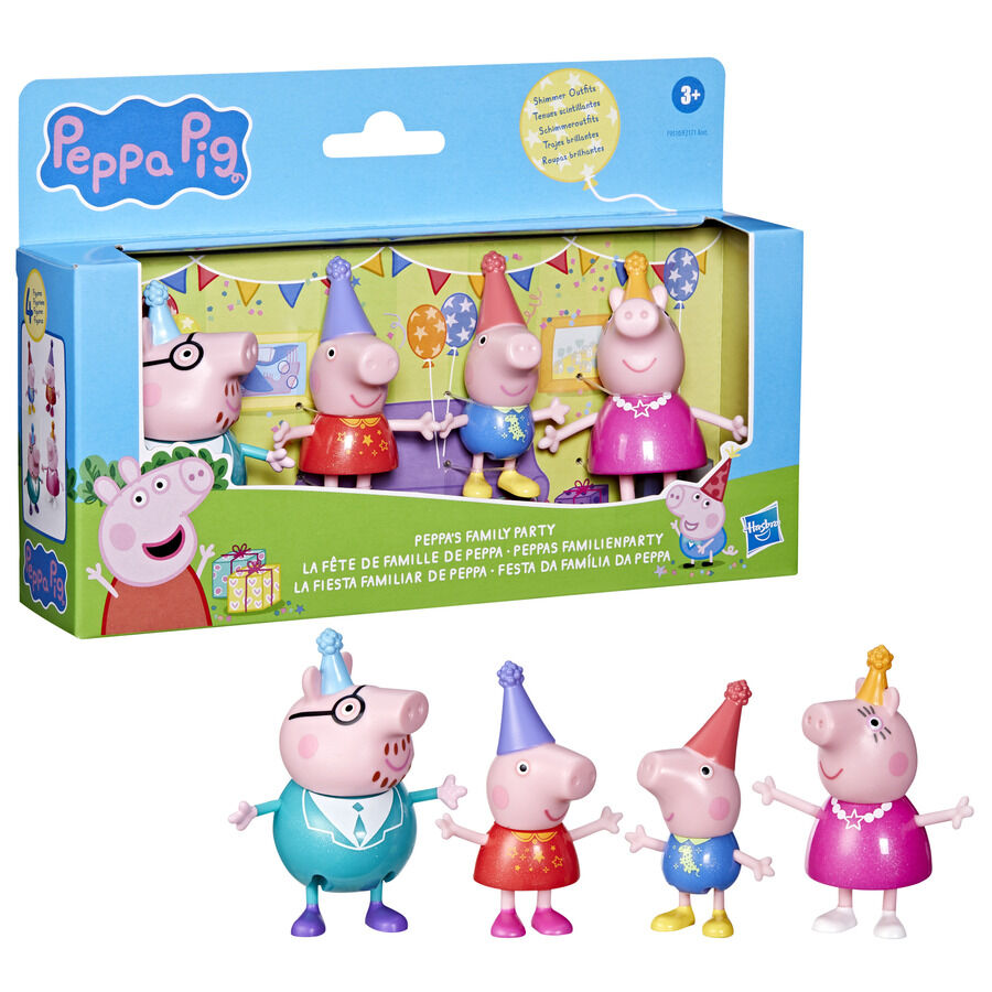 Figuras Peppa Pig y su Familia surtidos Abacus Online