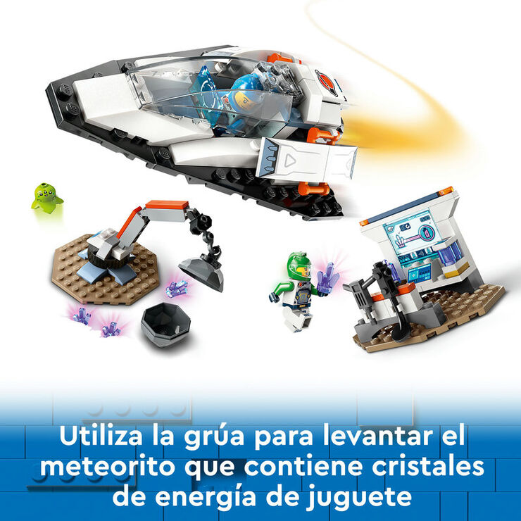 LEGO® City Nau Espacial i Descubriment de l'Asteroide 60429