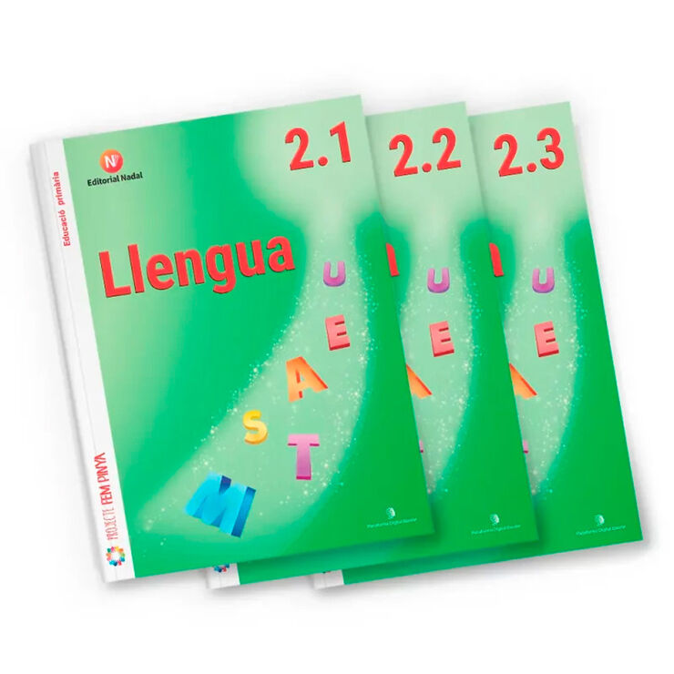Quaderns de Llengua Catalana – 2n primària – Projecte Fem Pinya – Lletra d’Impremta