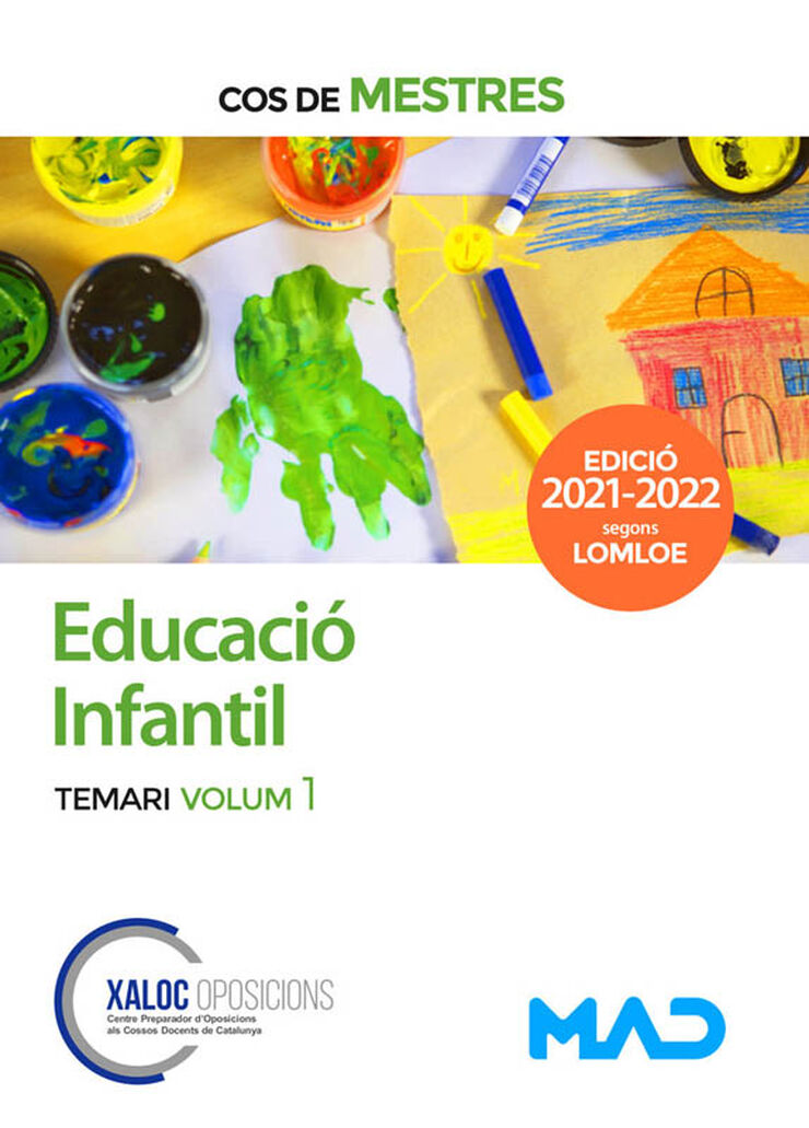 Cos de Mestres. Educació Infantil. Temari 1