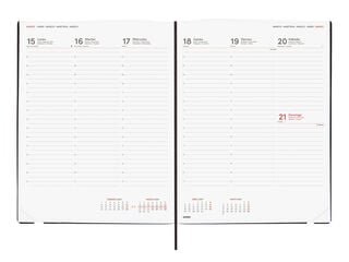 Agenda Finocam Mara Semana Vista Vertical 2027 Castellano Negro