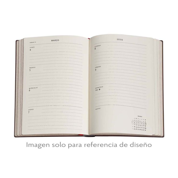 Agenda Paperblanks Foli Mini setm/vista castellà 2025
